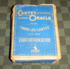 VERY DAMAGED - Old 32 Card Game Oracle Cartomancer Beginner Initiation