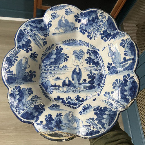 Ancien grand plat creux - ancien,