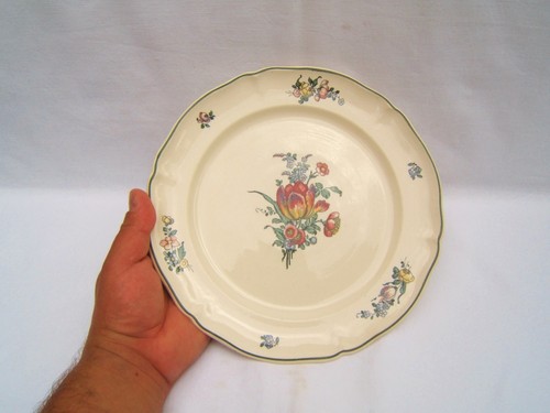 Ancien compotier plat sur - ancien,