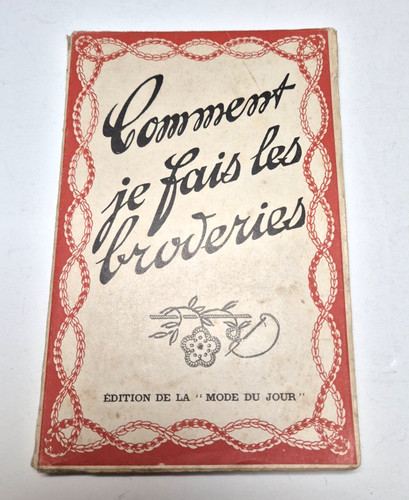 Comment fais les - comment, broderies