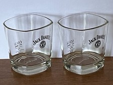 Lot de 2 verres à whisky JACK DANIEL'S / Bar Bistrot Pub / NEUFS
