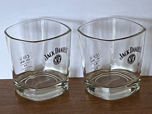 Lot verres whisky jack - de, à