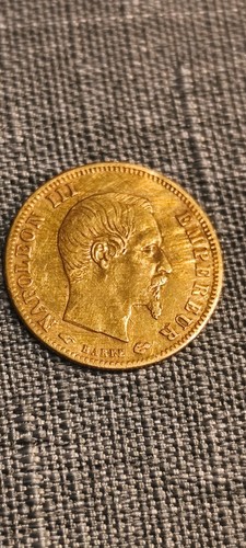 Superbe pièce francs or - pièce, 5