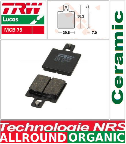 Plaquettes frein avant - 2,