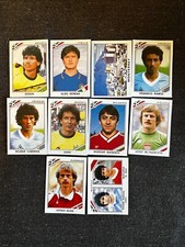 LOT 10 STICKERS PANINI WORLD