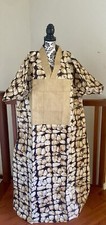 Africain Boubou De Haut Qualité En Coton Wax Batik  Kampala Tie & Dye Adire