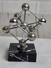 Atomium Souvenir Metal Monument Marble Paperweight