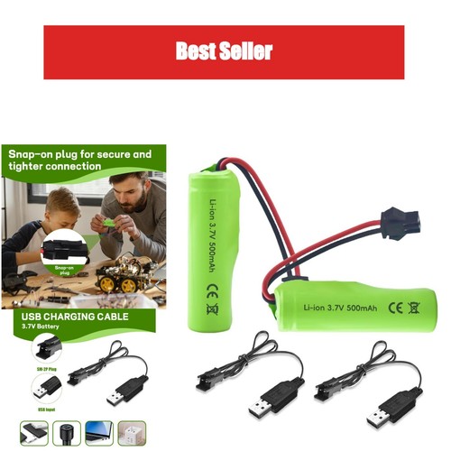 Batterie lithium 500mah - lithium, 3.7v