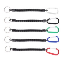  Elastic Key Chain Fishing Rod Lanyard Matériel De Peche Article Pêche