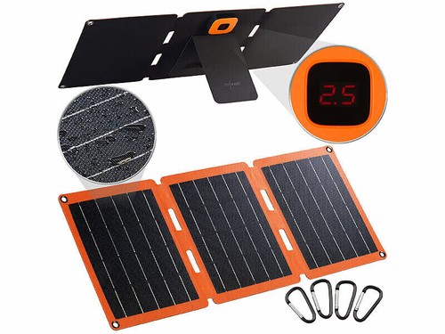 Chargeur solaire pliable w - solaire, 21 w