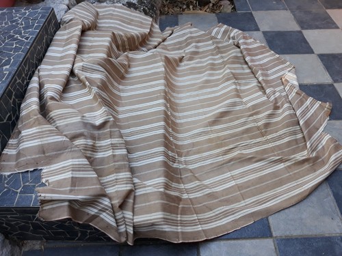 Toile matelas rayée - à,