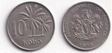 10 Kobo 1973 Nigéria