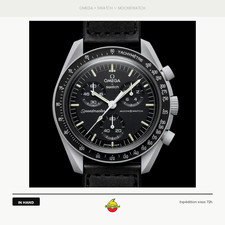 ⌚ Swatch x Omega Speedmaster