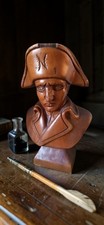 Buste en bois de Napoléon -