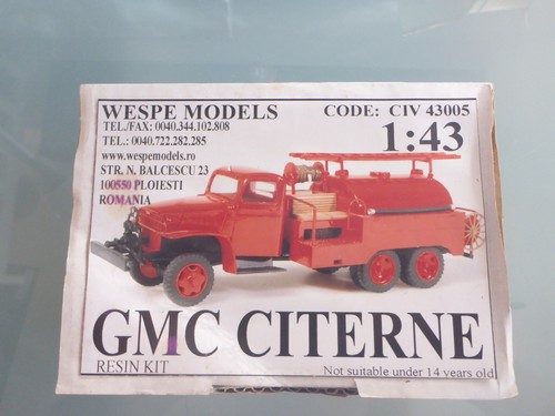 Wespe model gmc - 1/43, cckw353