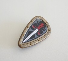 PLAYMOBIL (L634) MIDDLE AGES - Copper Shield Chief of the Knights of the Wolf 4807