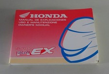 Owners Manual / Handbook / Manual de Explicaciones Honda SJ 100 EX Bali 1996