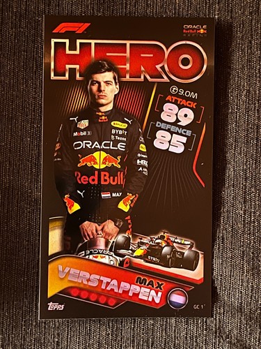 Xxl card topps formula turbo - formula,