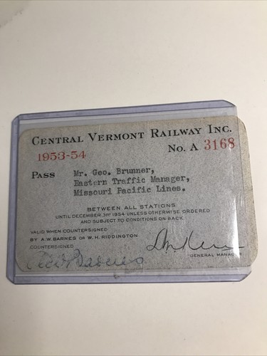 Central vermont railway - vermont,