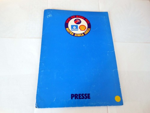 Matra simca shell dossier - shell, de