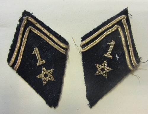 Pattes col officier du - col, d'officier