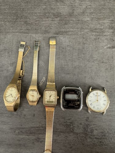 Lot montres vintage citizen - montres,