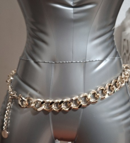 Ceinture chaîne femme métal