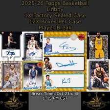 Joan Beringer - 2025-26 Topps Basketball Hobby 1X Case Player BREAK #2