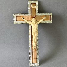 Ancien Crucifix Jésus Croix