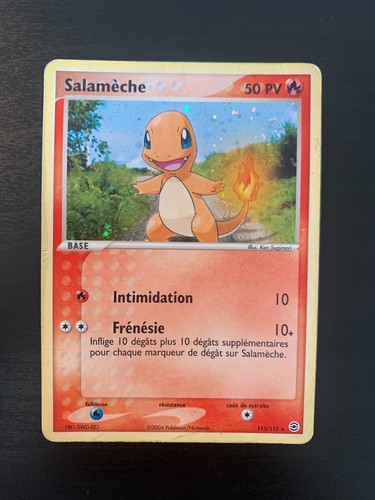 Carte pokémon salamèche - pokémon, :