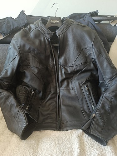 Blouson cuir moto furygan - cuir,