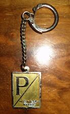 Rare old original keychain Vespa Moto MOTOVESPA Scooter Madrid 1960 Piaggio