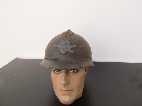 Casque adrian artillerie 1915 - adrian,