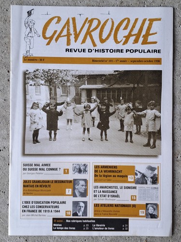 Gavroche revue - gavroche,,