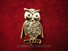 Broche Vintage Hibou Chouette