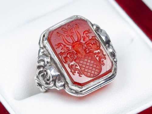 Rar 835 argent bague - homme, art