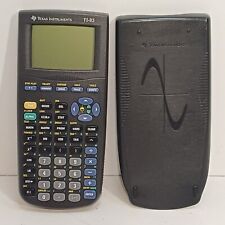 Texas Instruments TI-83 Calculator Calculatrice Scientifique TESTED +Case