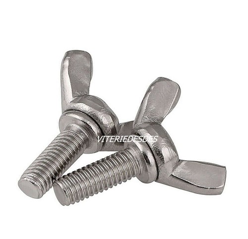 Vis oreilles papillon - vis, inox