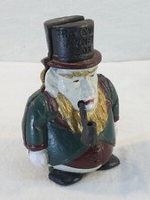 TRANSVAAL MONEY BOX Vintage PAUL KRUGER Painted Cast Iron English Piggy Bank