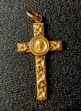 Ancien Pendentif Croix 