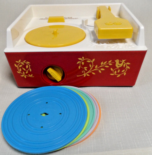 Fisher price music box - fisher, record