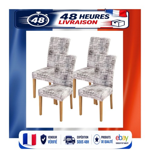 Lot housses chaise - 4,
