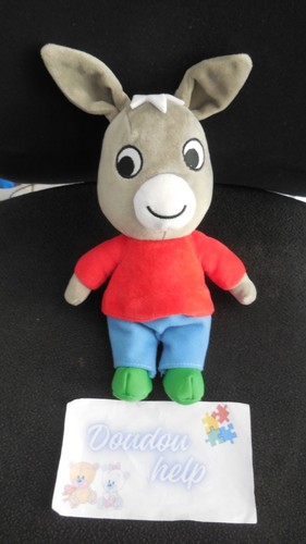 Doudou peluche musical âne - peluche,