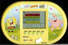 HASBRO YAHTZEE SPONGE BOB SQUARE PANTS ELECTRONIC HANDHELD VIDEO DICE GAME TOY