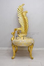 Fauteuil Trône Luigi XV