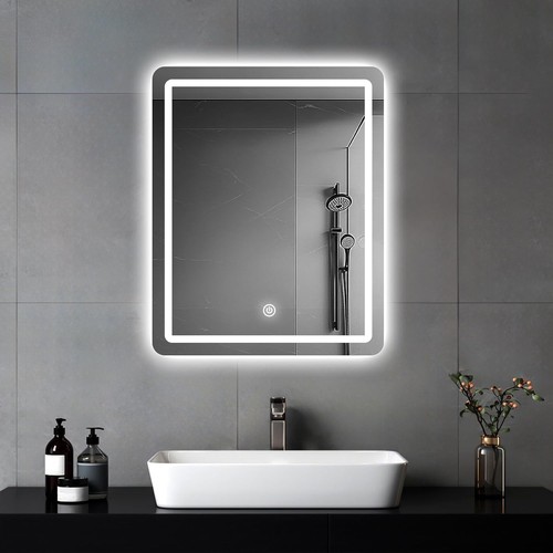 Miroir salle bain led - bain, 60x45cm