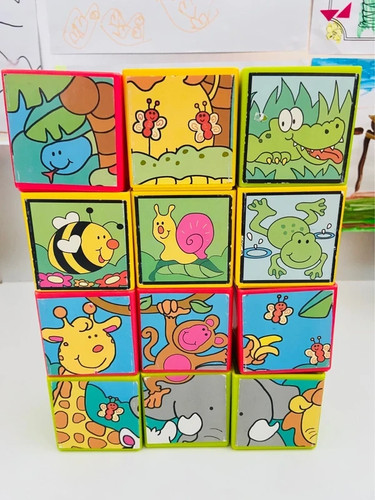 Cube activité enfant puzzle - d'activité,