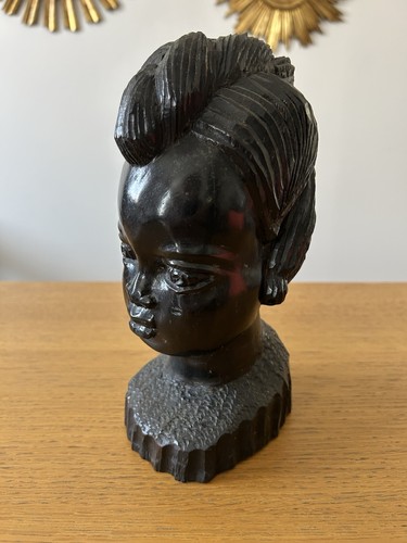 Statue buste femme africaine - statue,