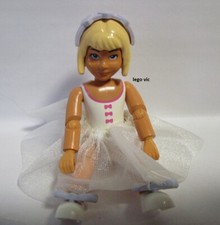 Lego Belvfemale 20a Girl Girl Belville 5835 Dance Tutu Skirt Short Sheer