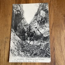 Postcard postcard - Lavardin - Gorge Dans Les Fossés Du Chateau 